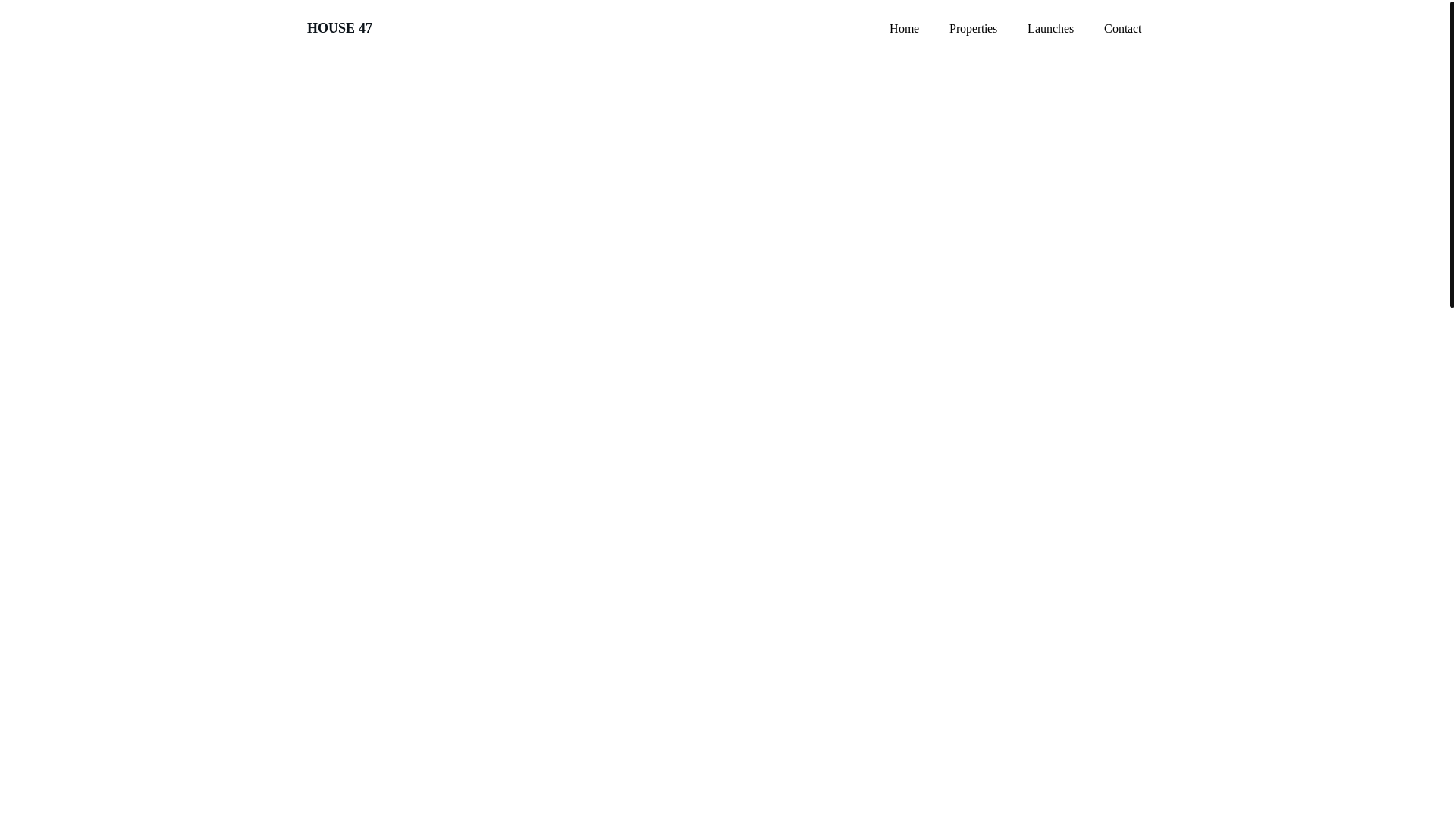website screenshot of https://h47imoveis.com.br/