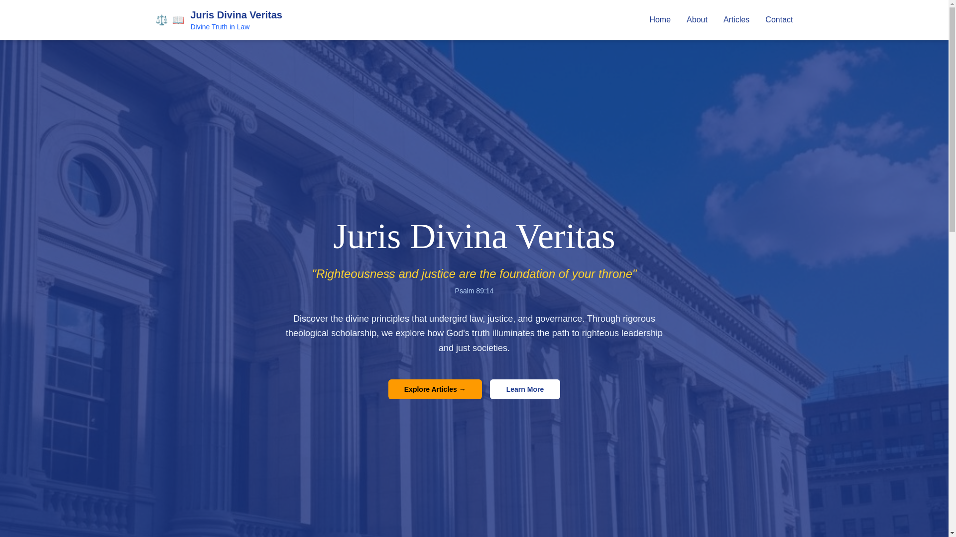 website screenshot of https://justiceandnewjerusalem.org/