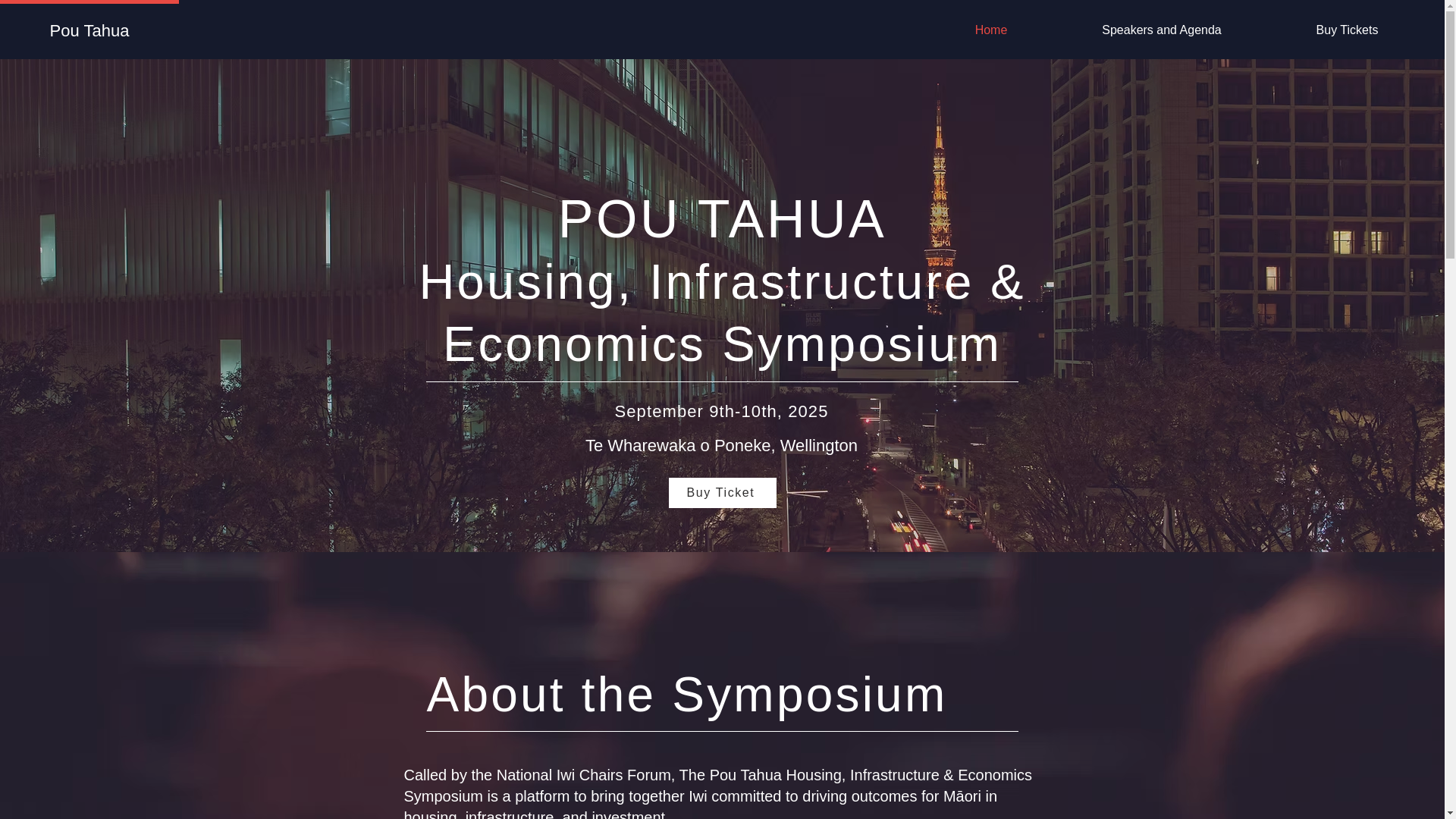 website screenshot of https://poutahuasymposium.com/
