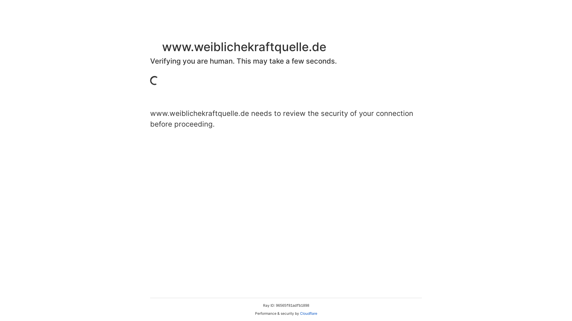 website screenshot of https://weiblichekraftquelle.de/