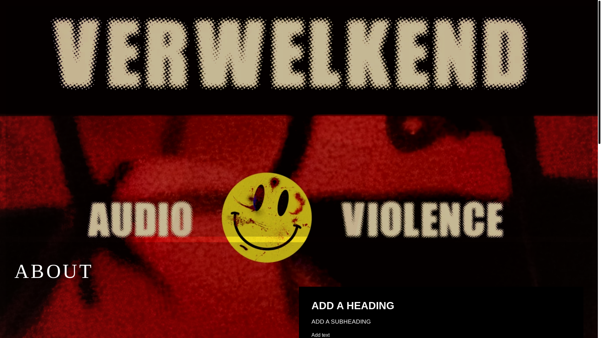 website screenshot of https://verwelkendofficial.com/