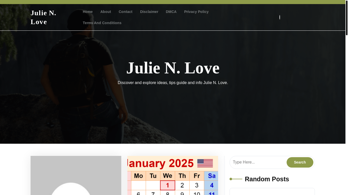 website screenshot of https://julienlove.pages.dev/