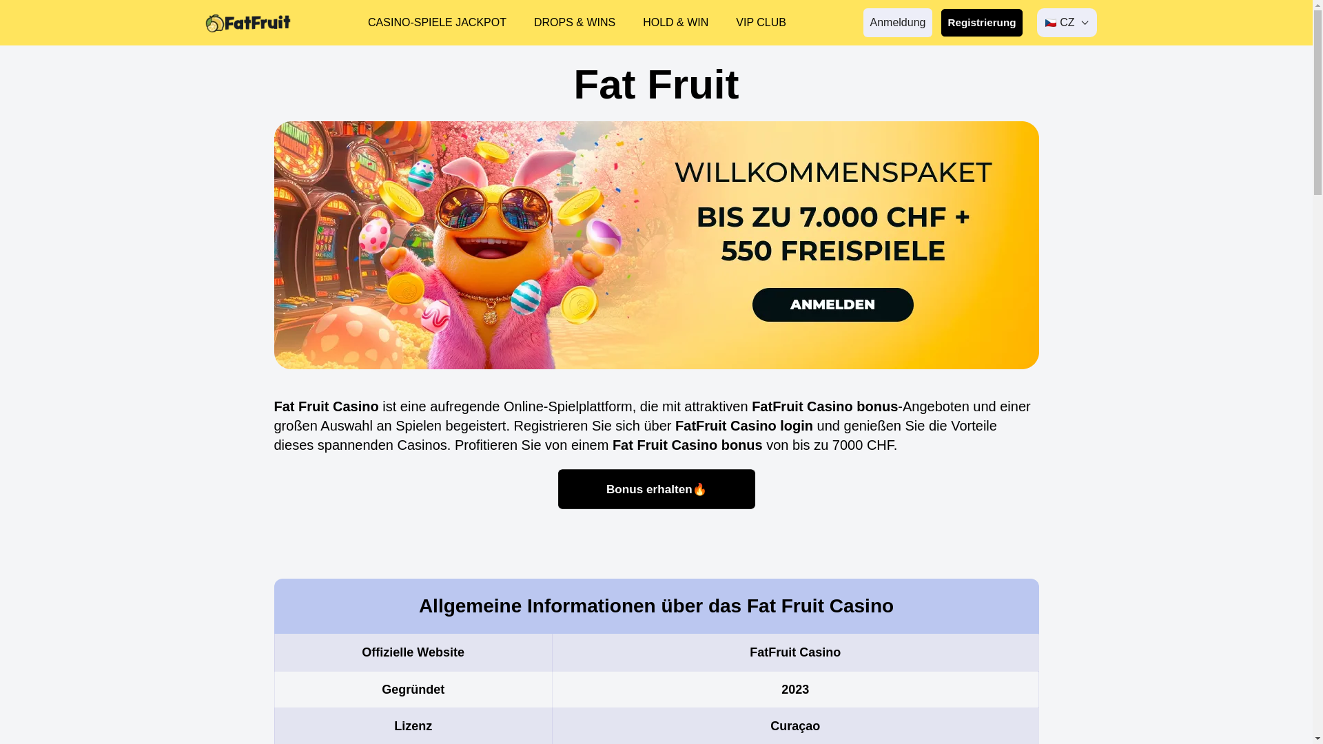 website screenshot of https://fatfruitcasino-ch-5307.pages.dev/
