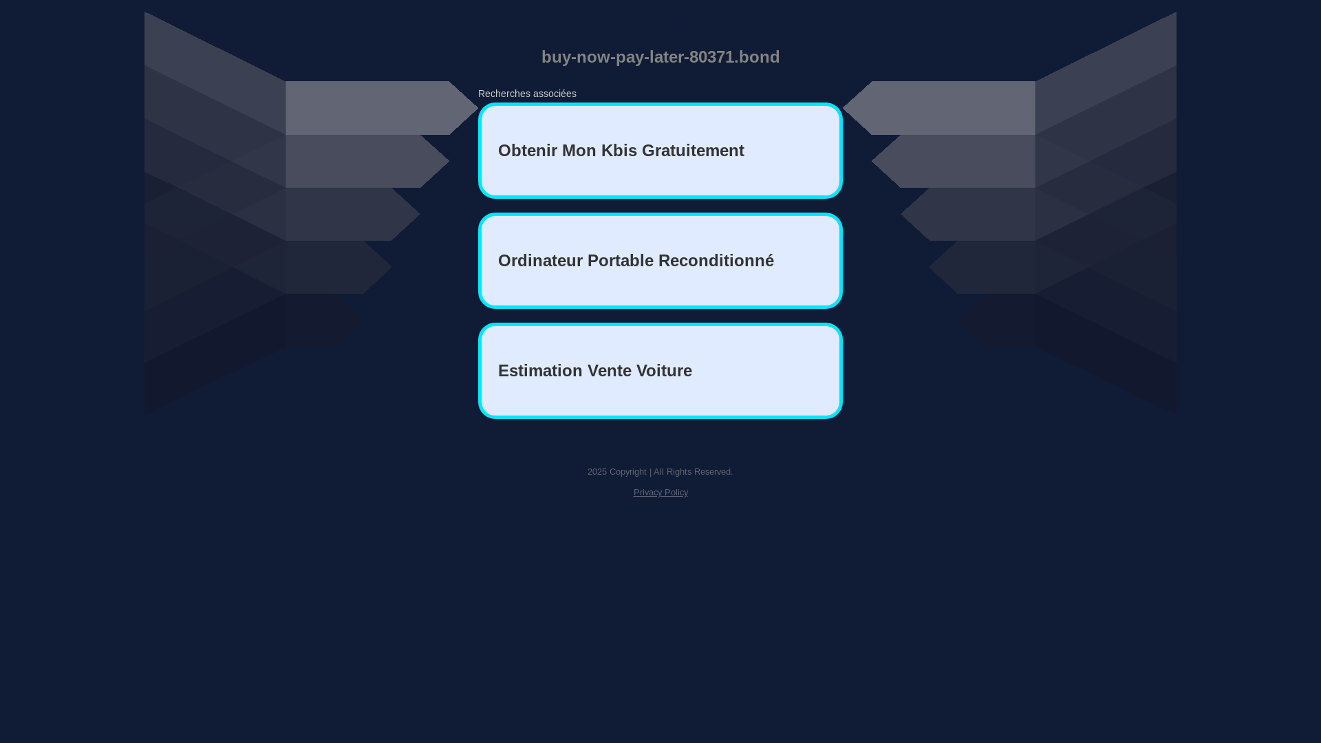 website screenshot of https://buy-now-pay-later-80371.bond/