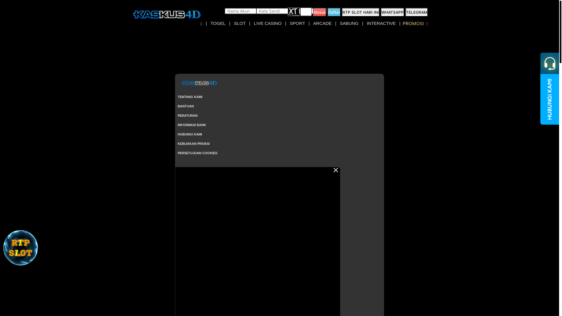 website screenshot of https://kaskus4dlatte.net/