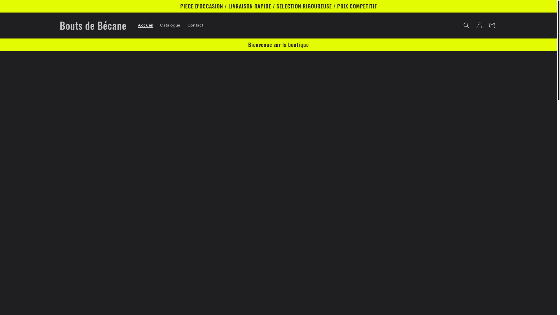 website screenshot of https://boutsdebecane.com/