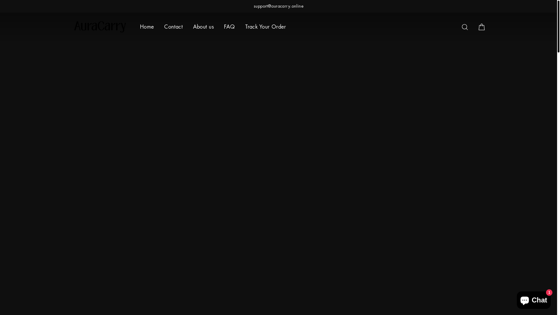 website screenshot of https://auracarry.online/