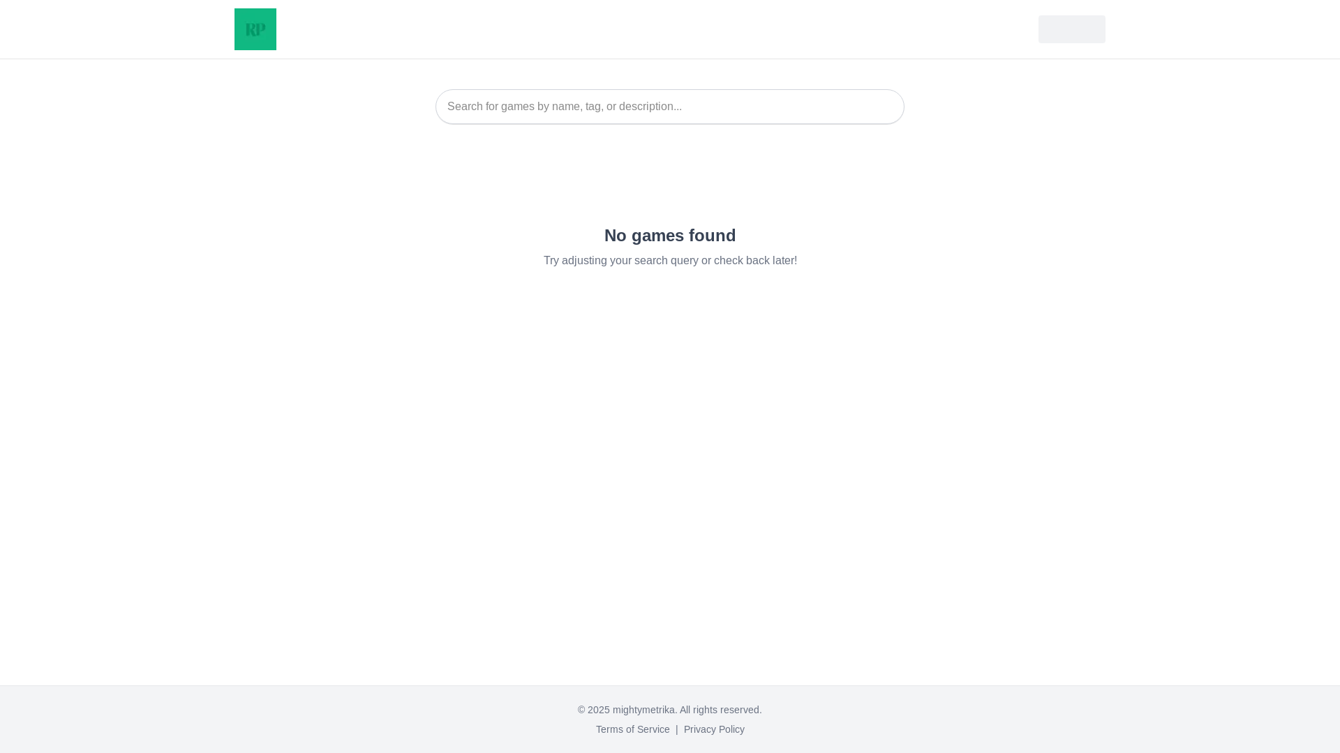 website screenshot of https://randomplayables.com/