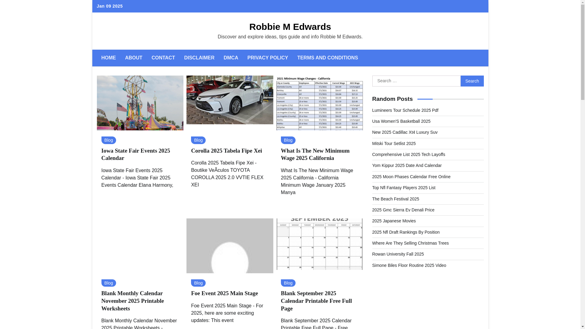 website screenshot of https://robbiemedwardsj.pages.dev/