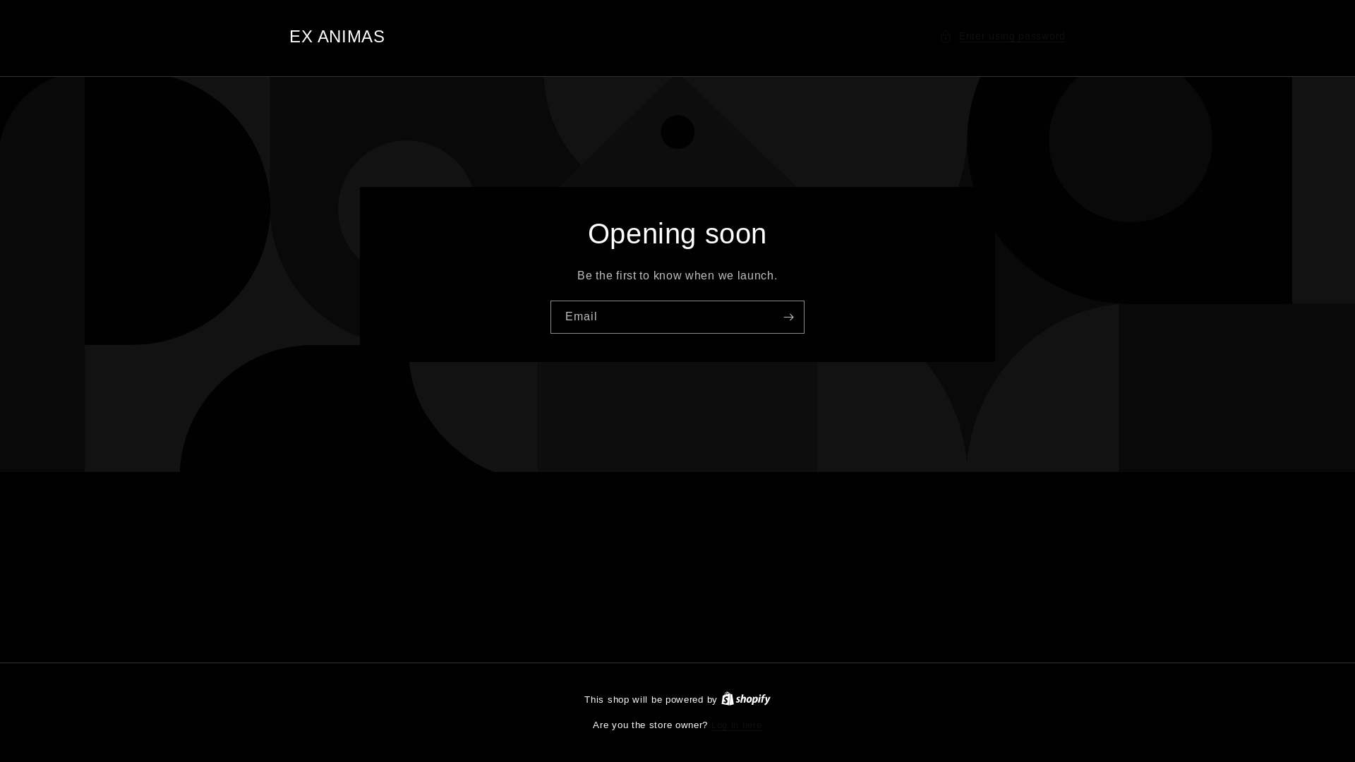 website screenshot of https://exanimas.com/