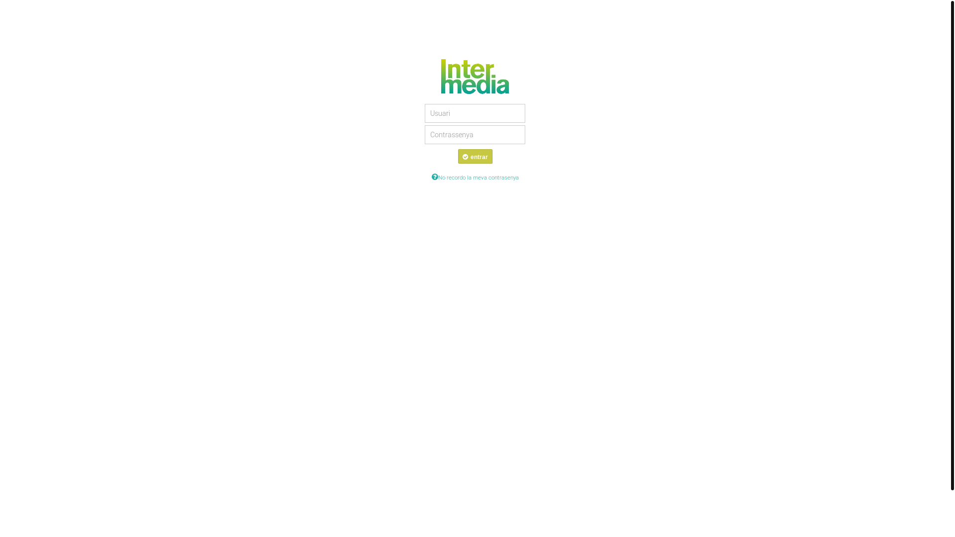 website screenshot of https://competencies.intermediajob.com/site/login