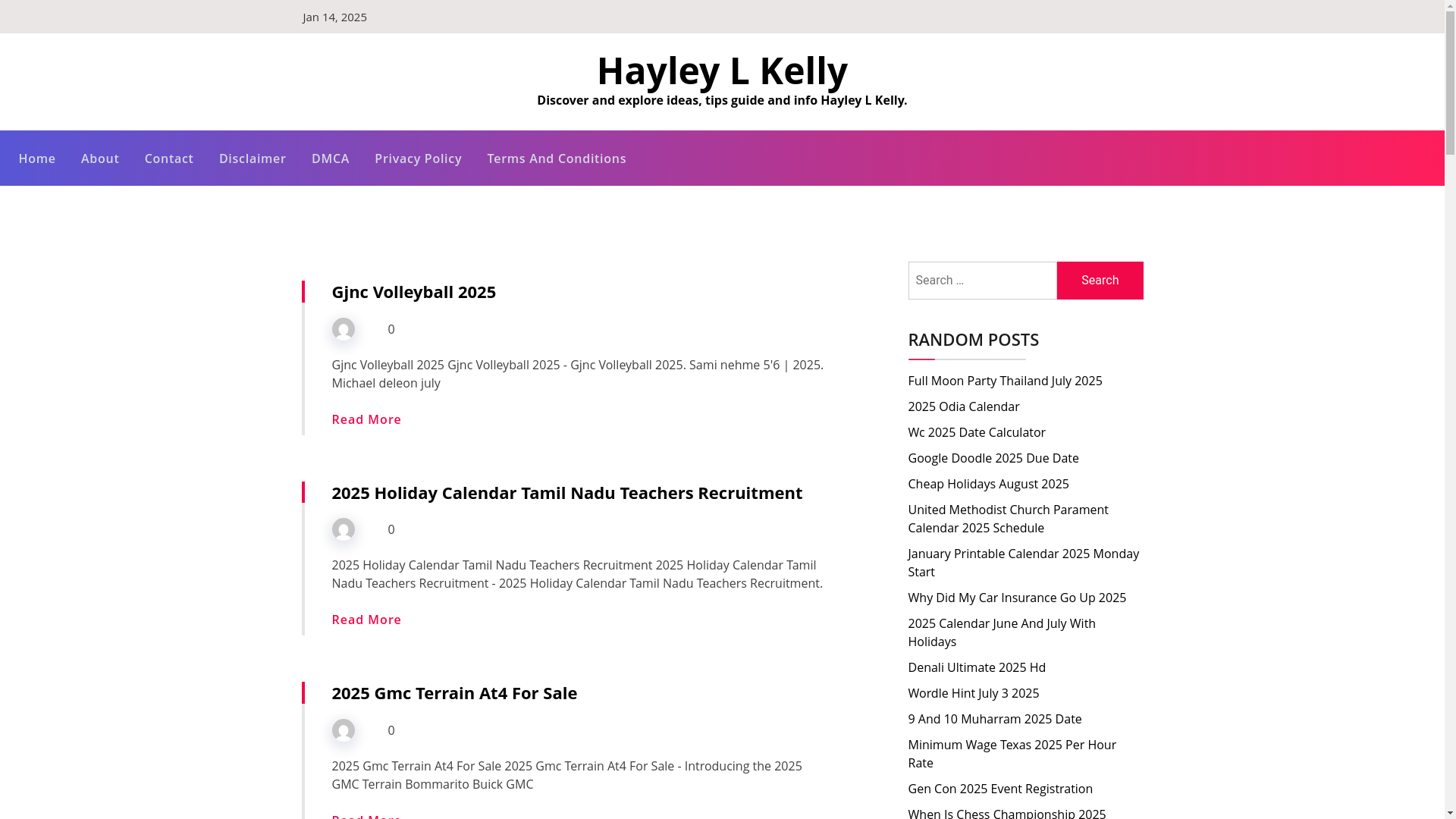 website screenshot of https://hayleylkelly.pages.dev/