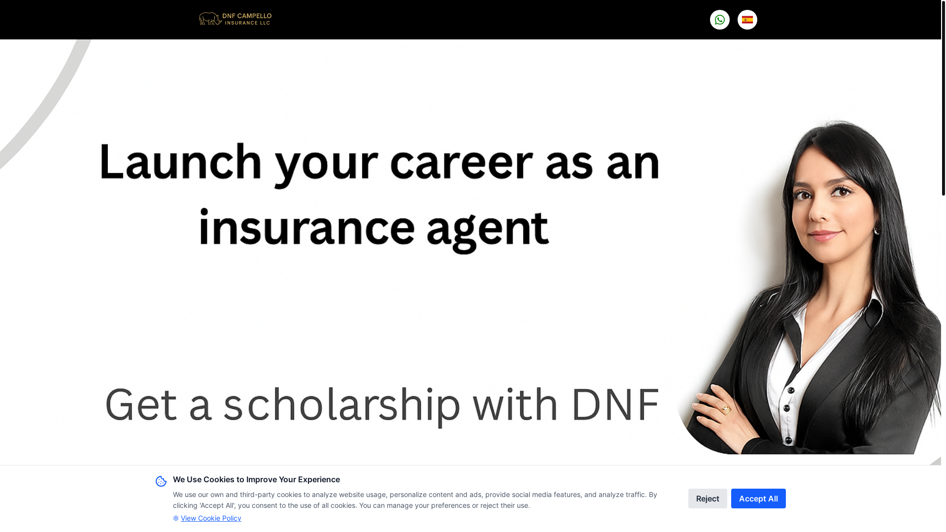 website screenshot of https://dnfcampelloinsurancetailwinds.pages.dev/