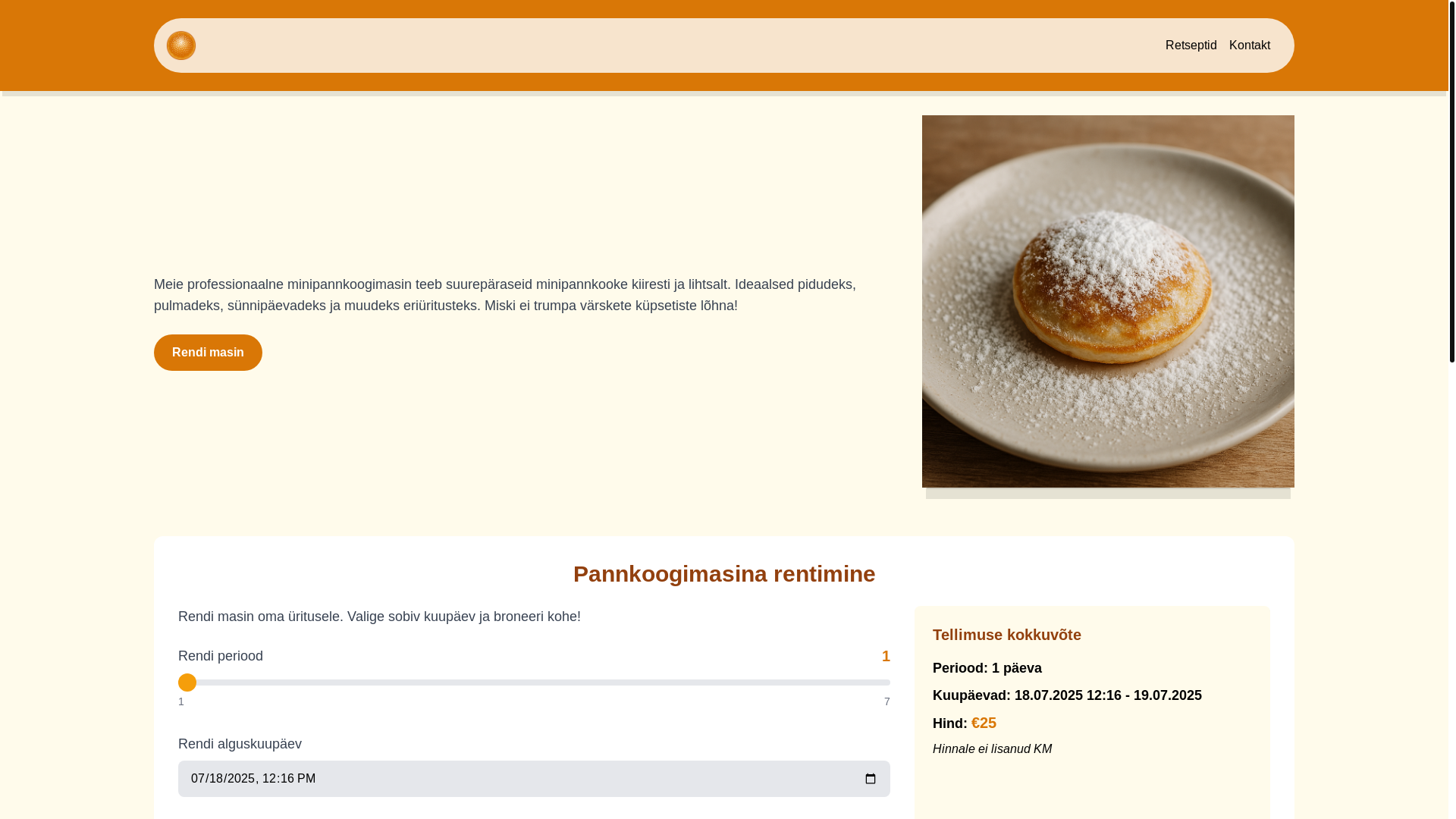 website screenshot of https://pannukad.pages.dev/