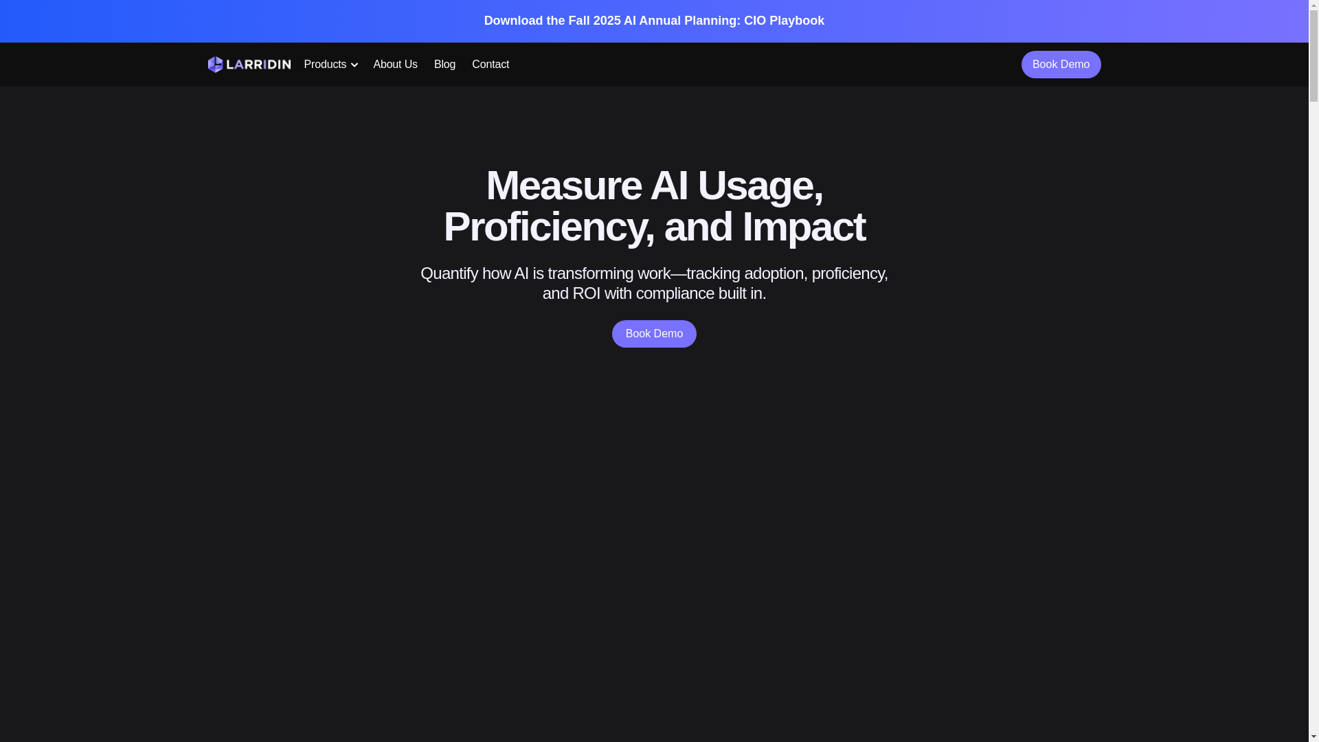 website screenshot of https://larridin360.help/