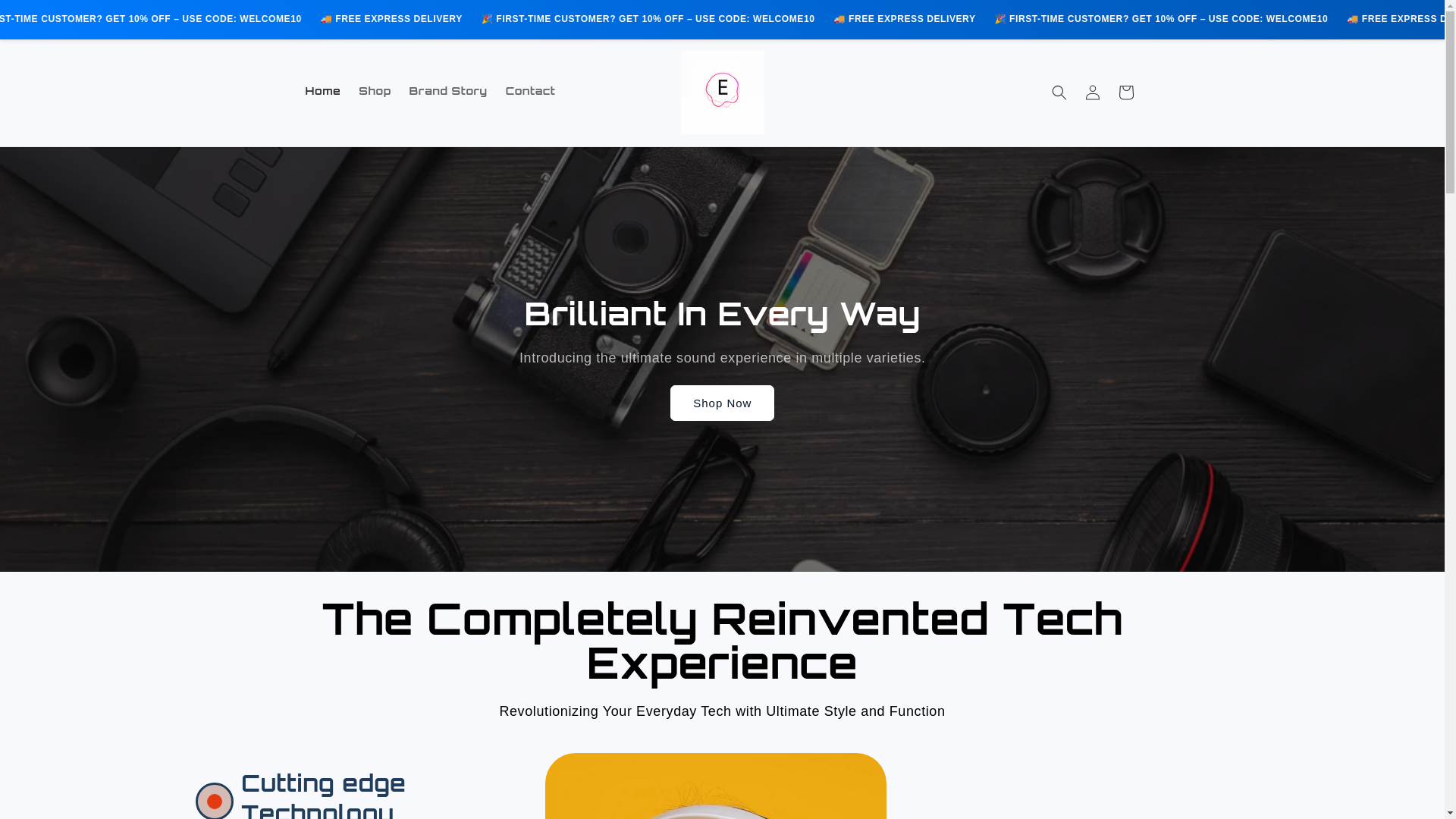 website screenshot of https://electraaudiosolutions.com/