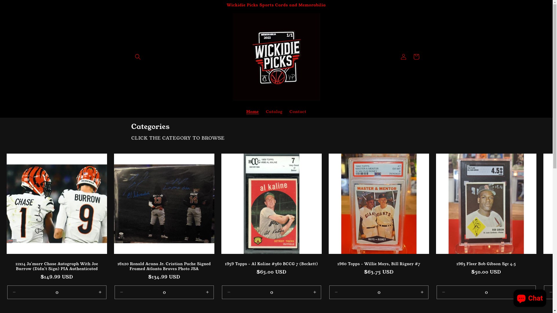 website screenshot of https://wickidiepicks.com/