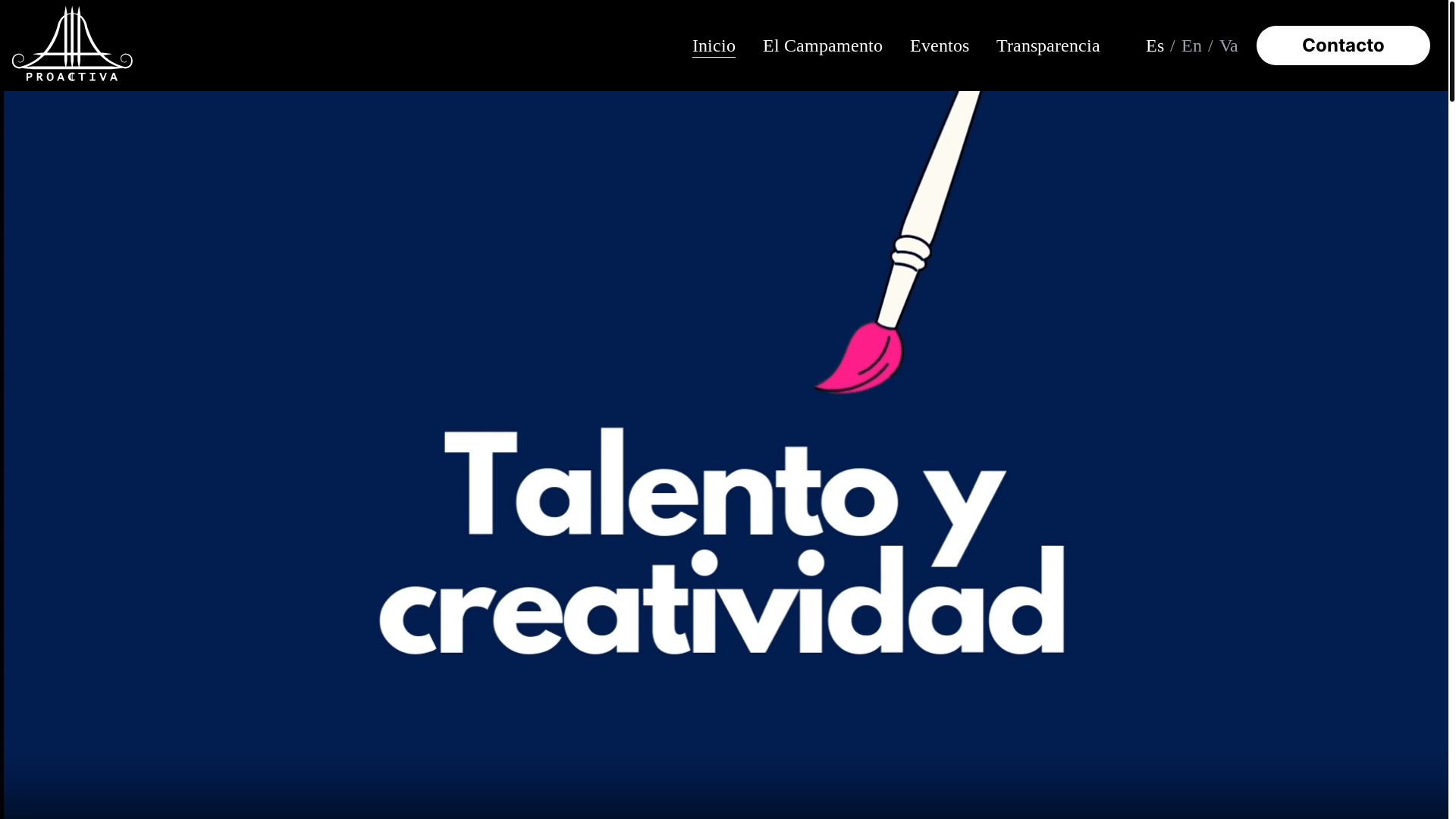 website screenshot of https://proactivacv-landing.pages.dev/