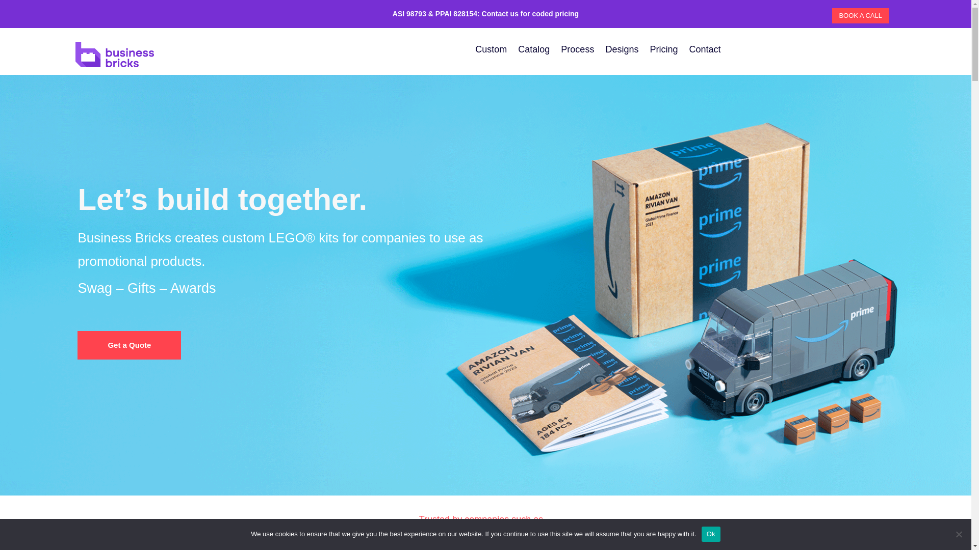 website screenshot of https://premiumbusinessbricks.com/