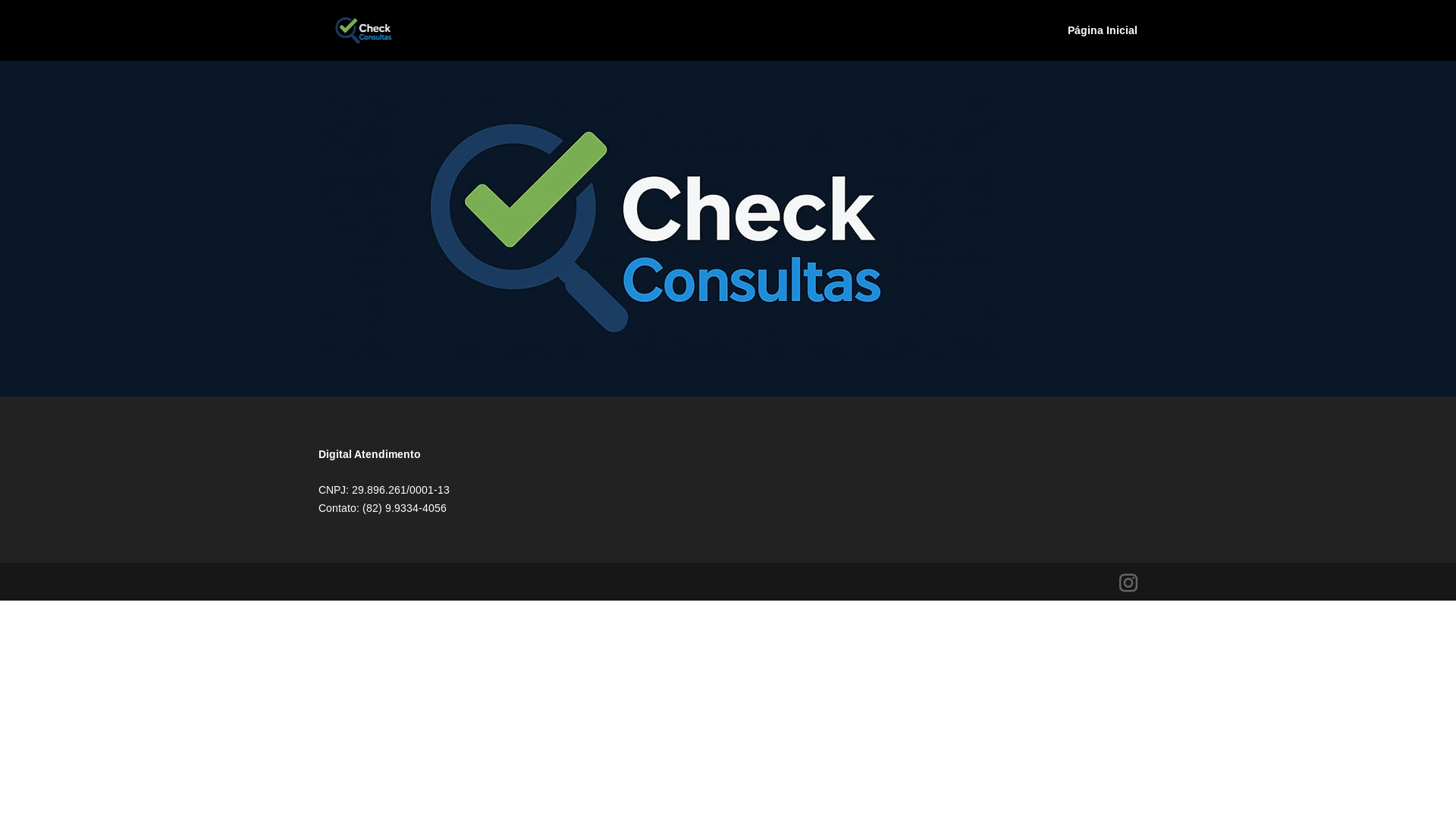 website screenshot of https://checkconsulta.com.br/