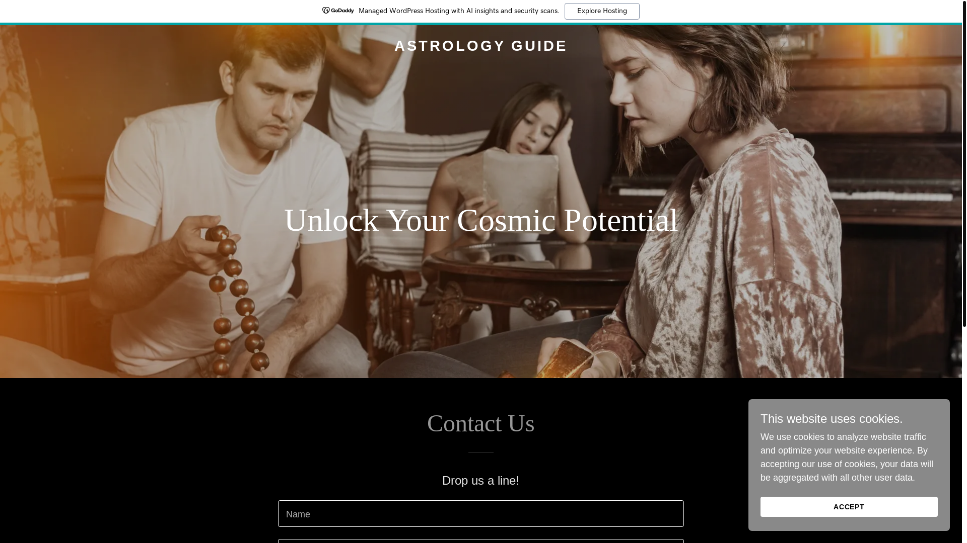 website screenshot of https://astroliaguide.com/