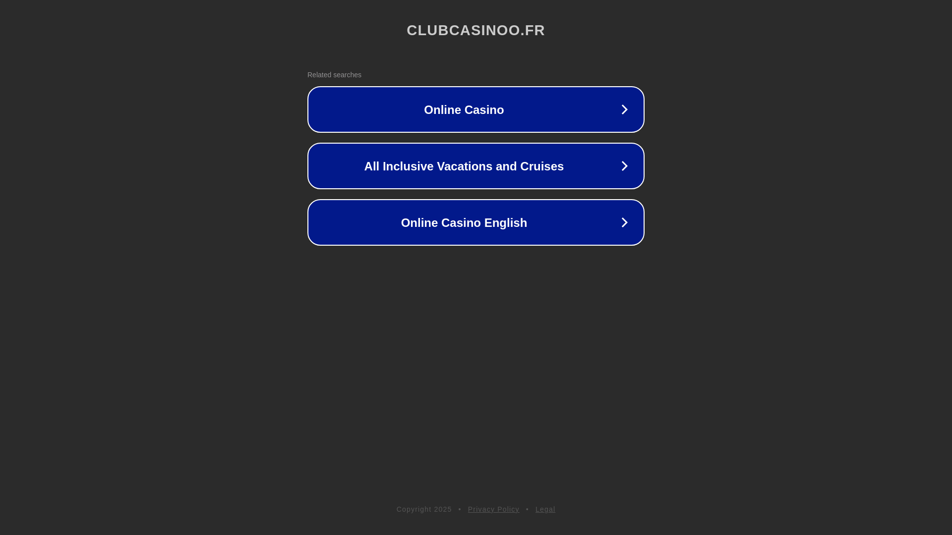 website screenshot of https://clubcasinoo.fr/