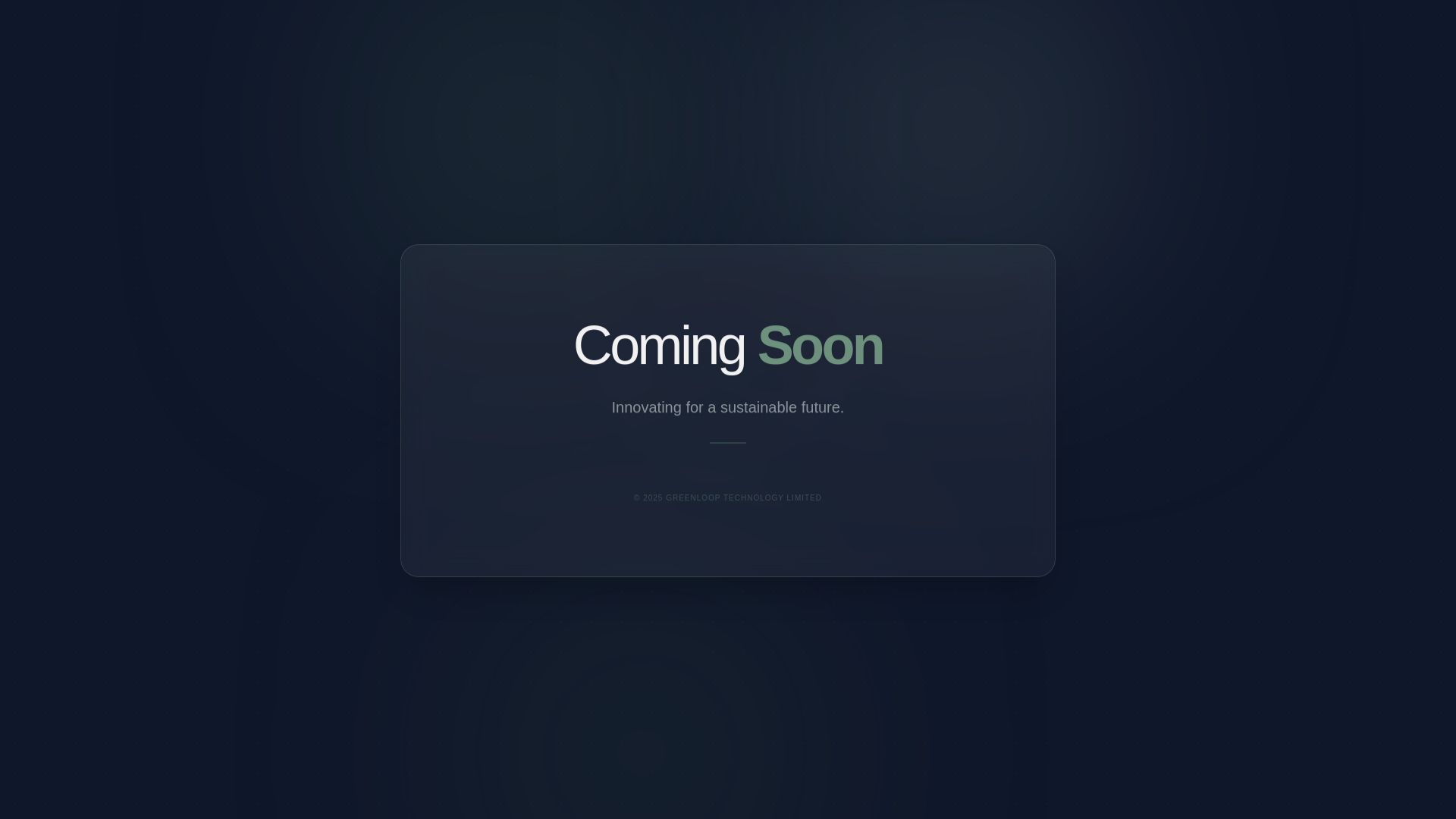 website screenshot of https://greenloop.com.hk/