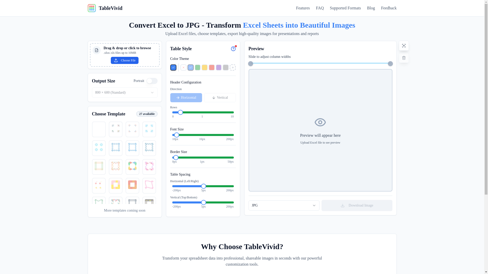 website screenshot of https://tablevivid.pages.dev/