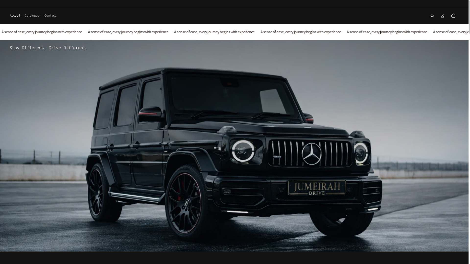 website screenshot of https://jumeirahdrive.com/