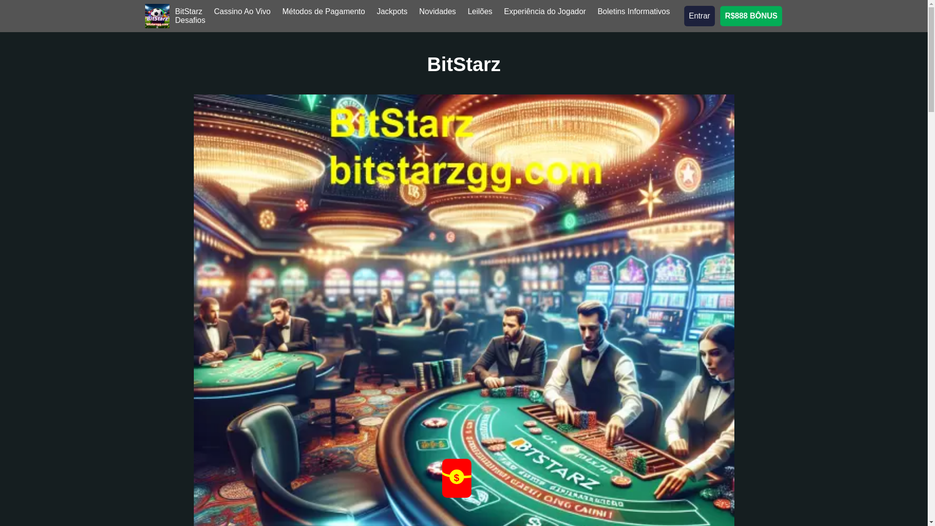 website screenshot of https://bitstarzgg.com/