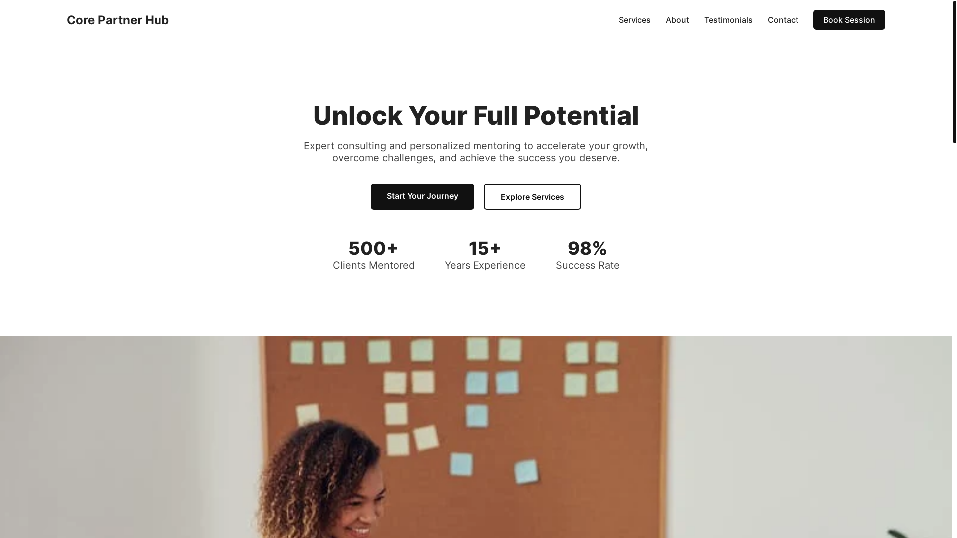 website screenshot of https://skylinecontacts.com/