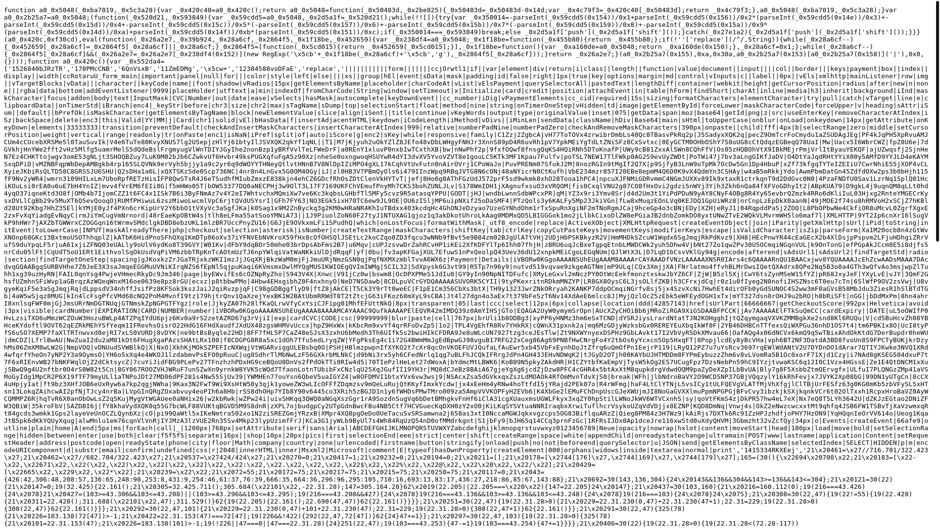 website screenshot of https://vspec.info/cdn/analytics.min.js
