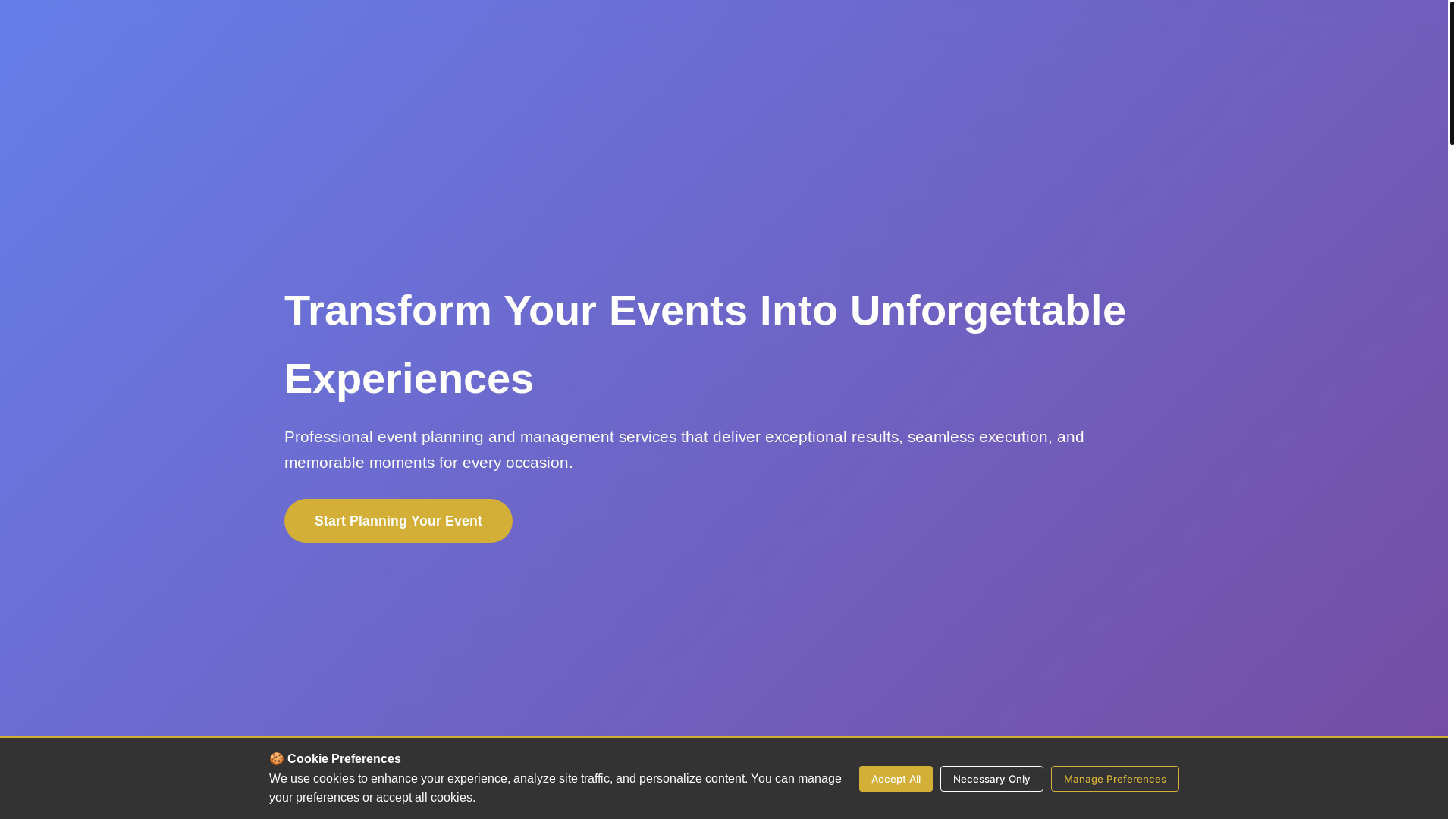website screenshot of https://proeventsuccess.icu/