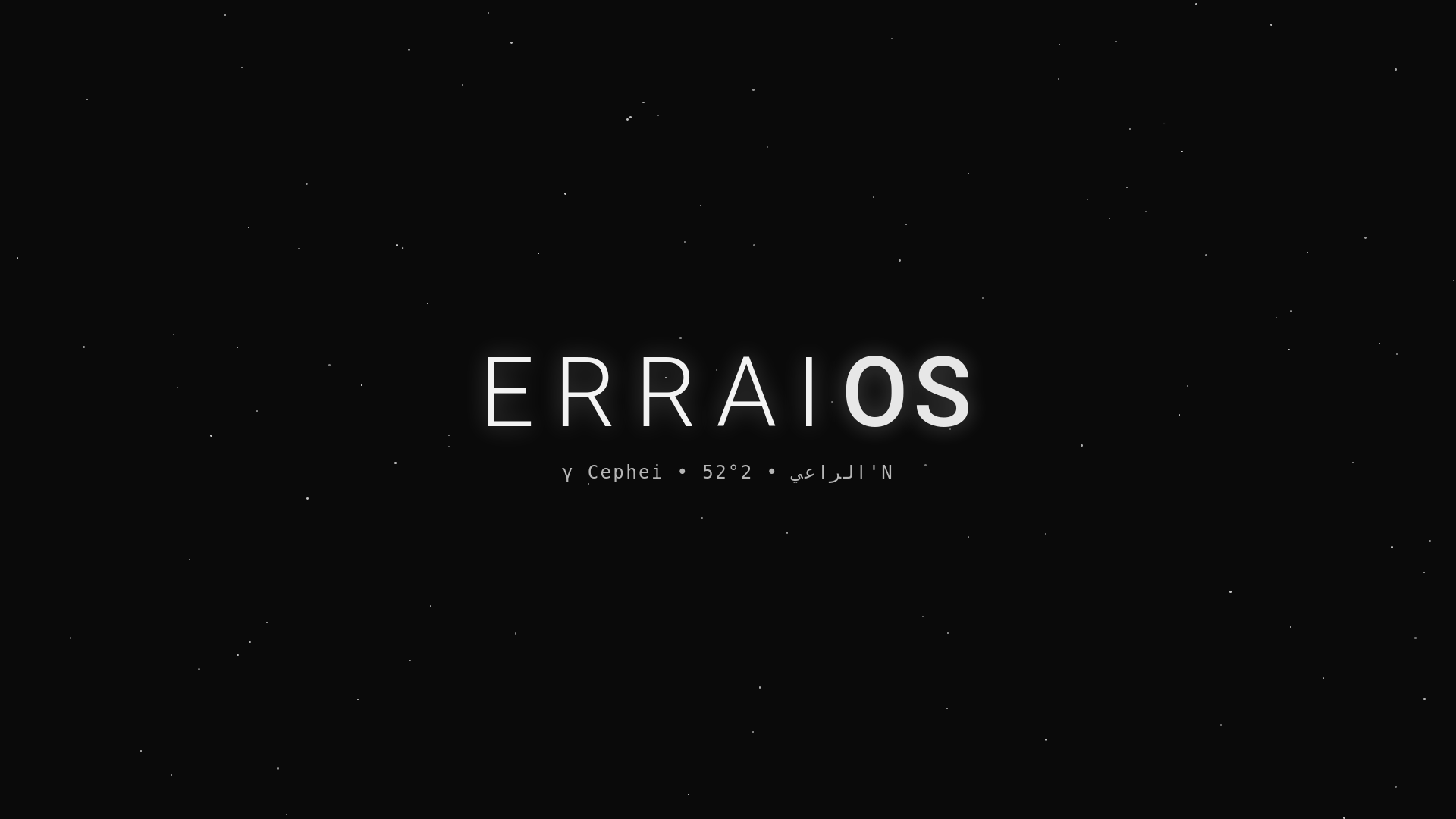 website screenshot of https://erraios.com/