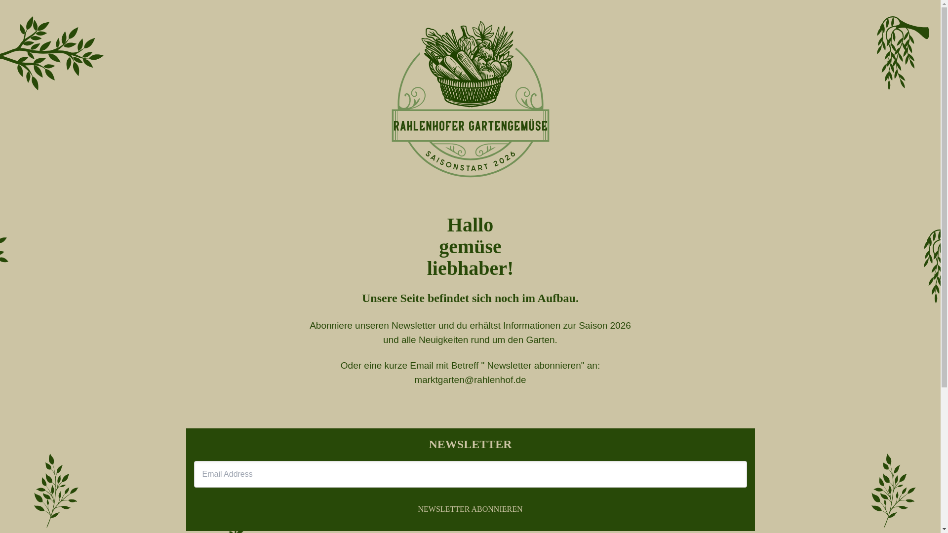 website screenshot of https://rahlenhof-gemuese.de/