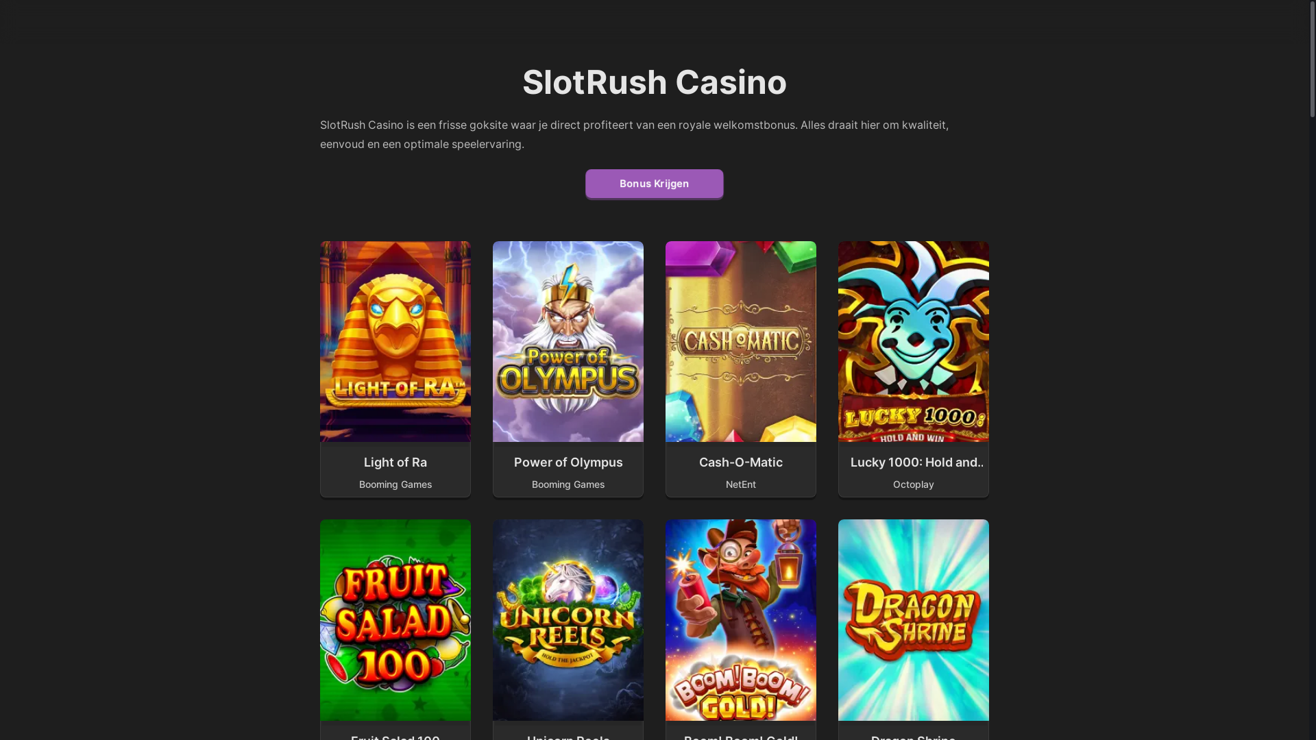 website screenshot of https://slotrush777-nl.pages.dev/