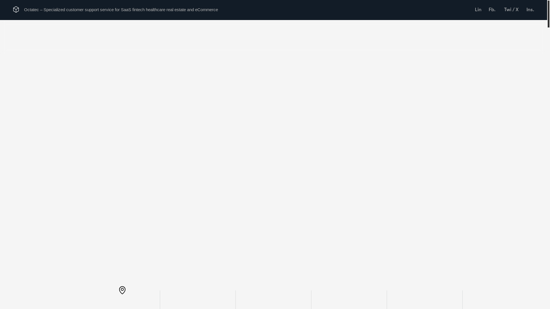 website screenshot of https://octatec.uk/