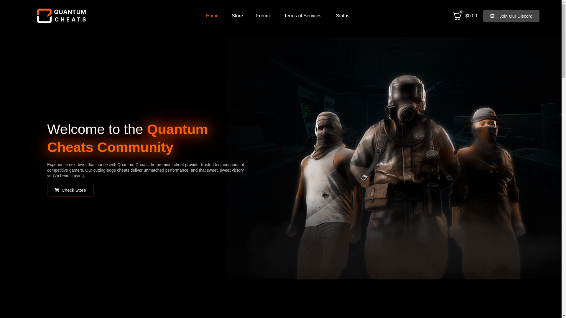 website screenshot of https://official-quantum.com/