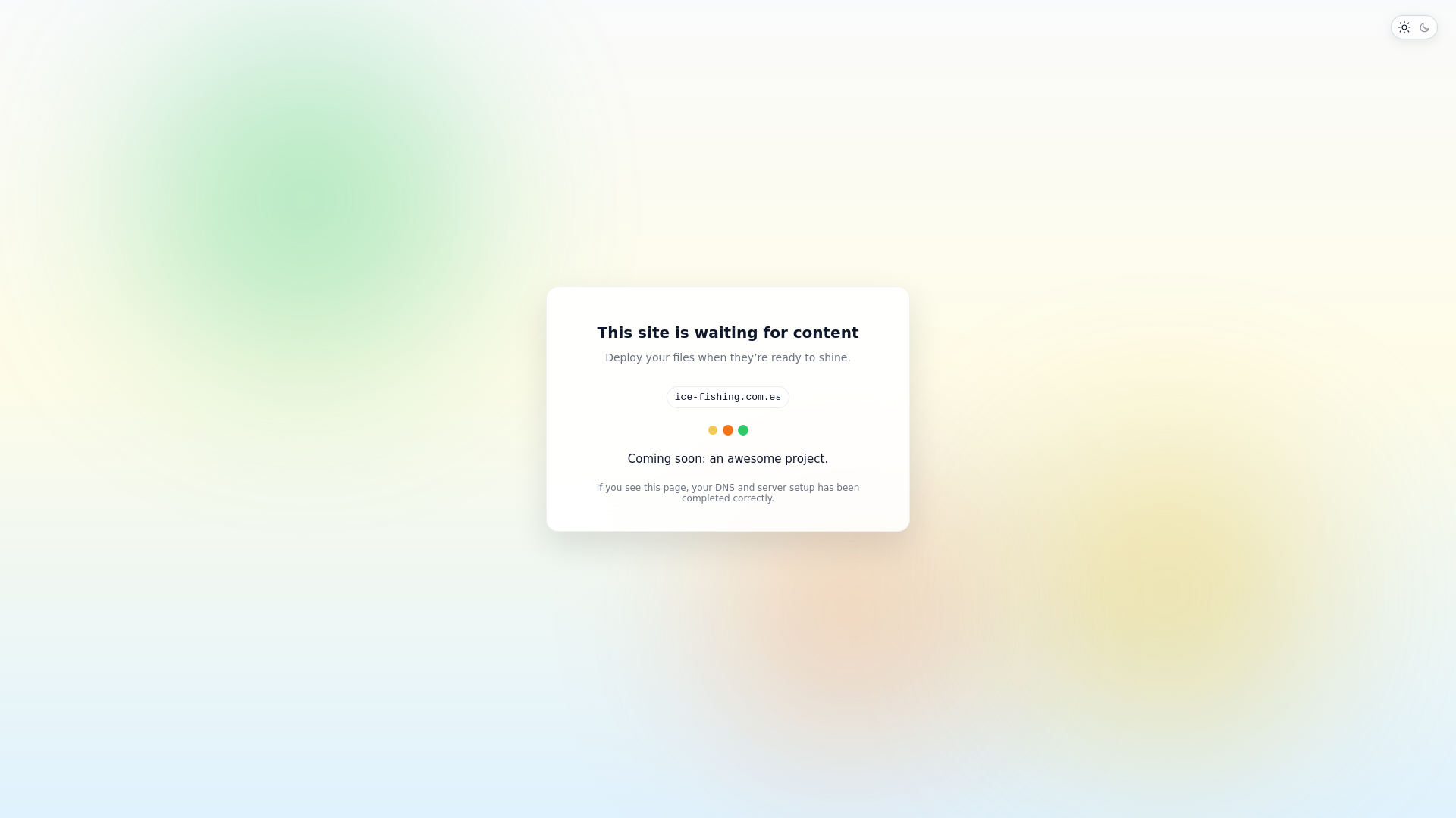 website screenshot of https://ice-fishing.com.es/