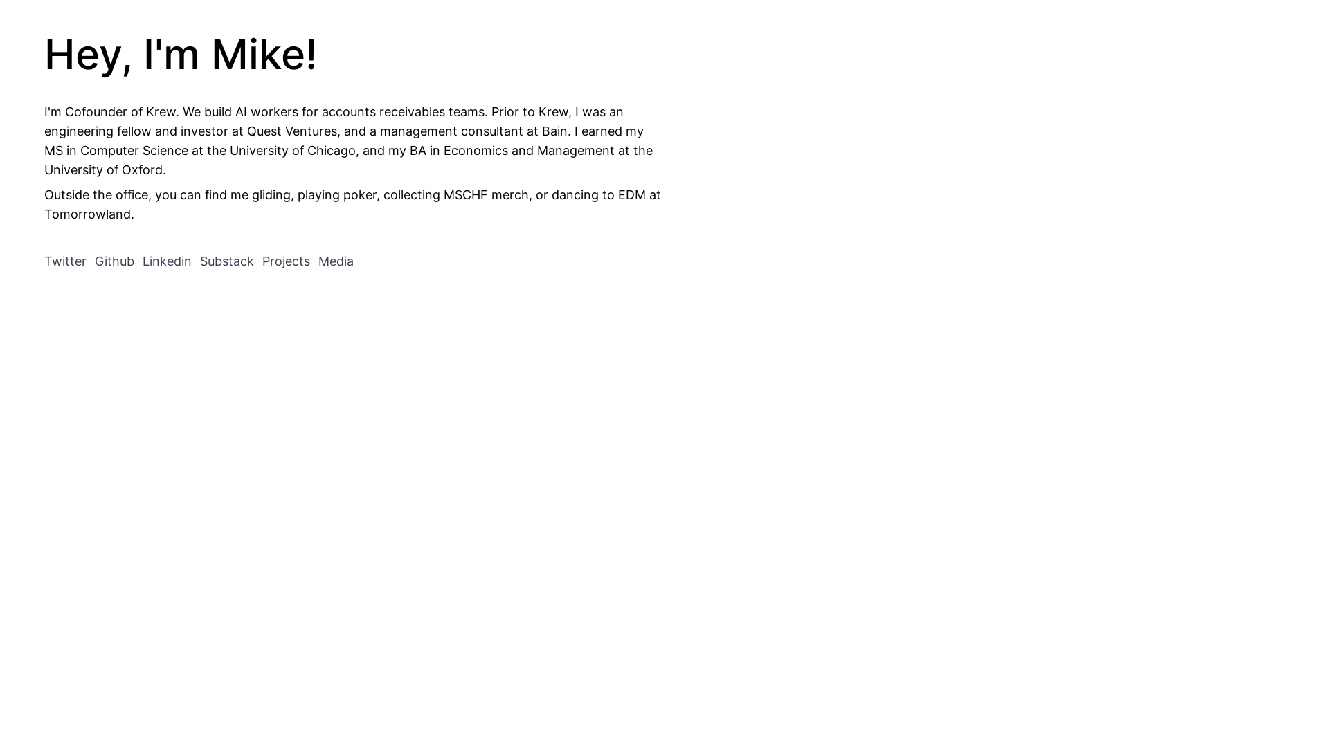 website screenshot of https://personal-website-5hl.pages.dev/