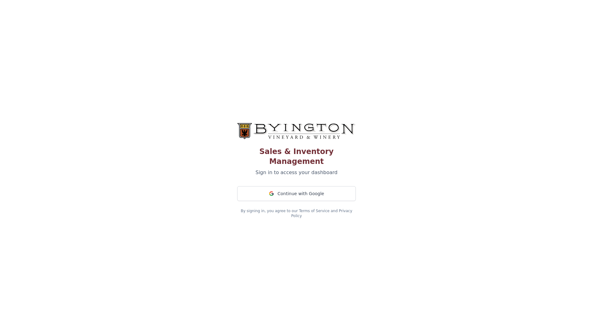 website screenshot of https://byington.management/
