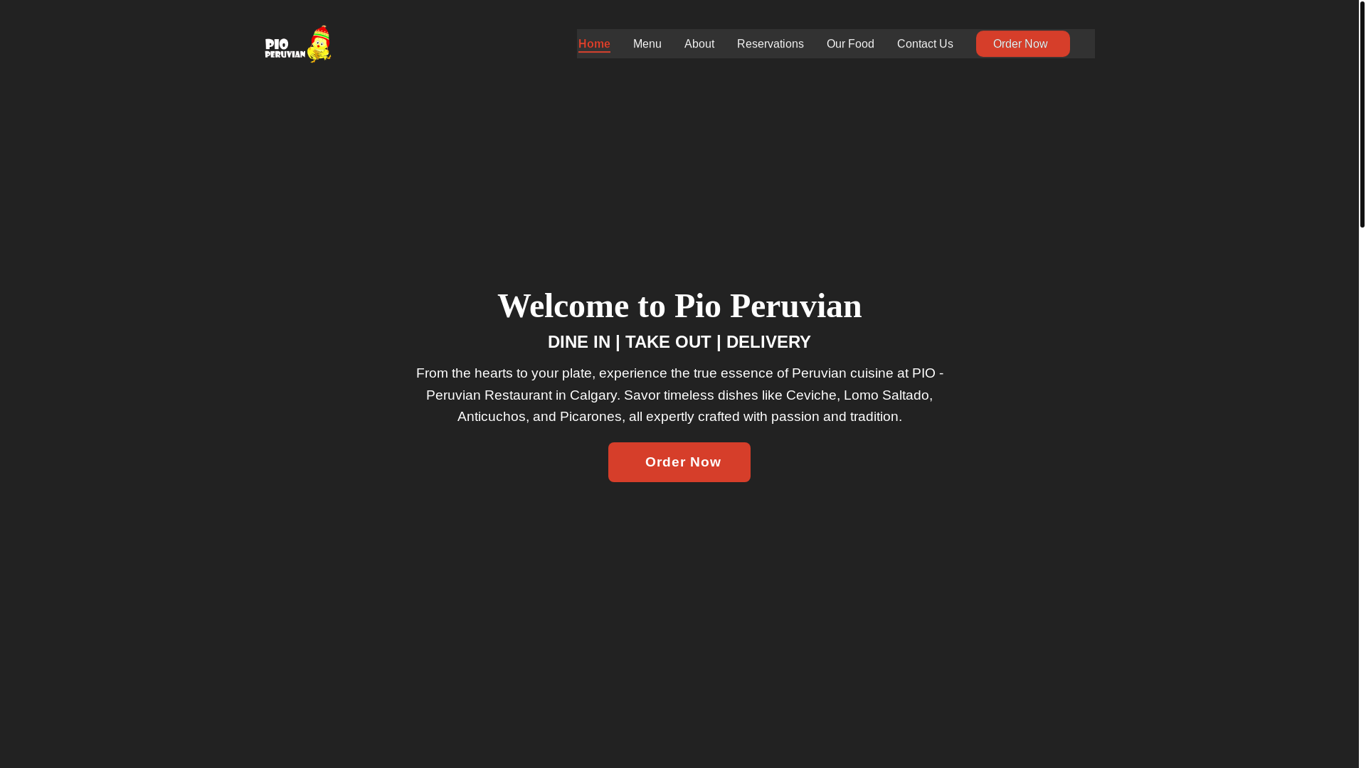 website screenshot of https://pio-peruvian.pages.dev/