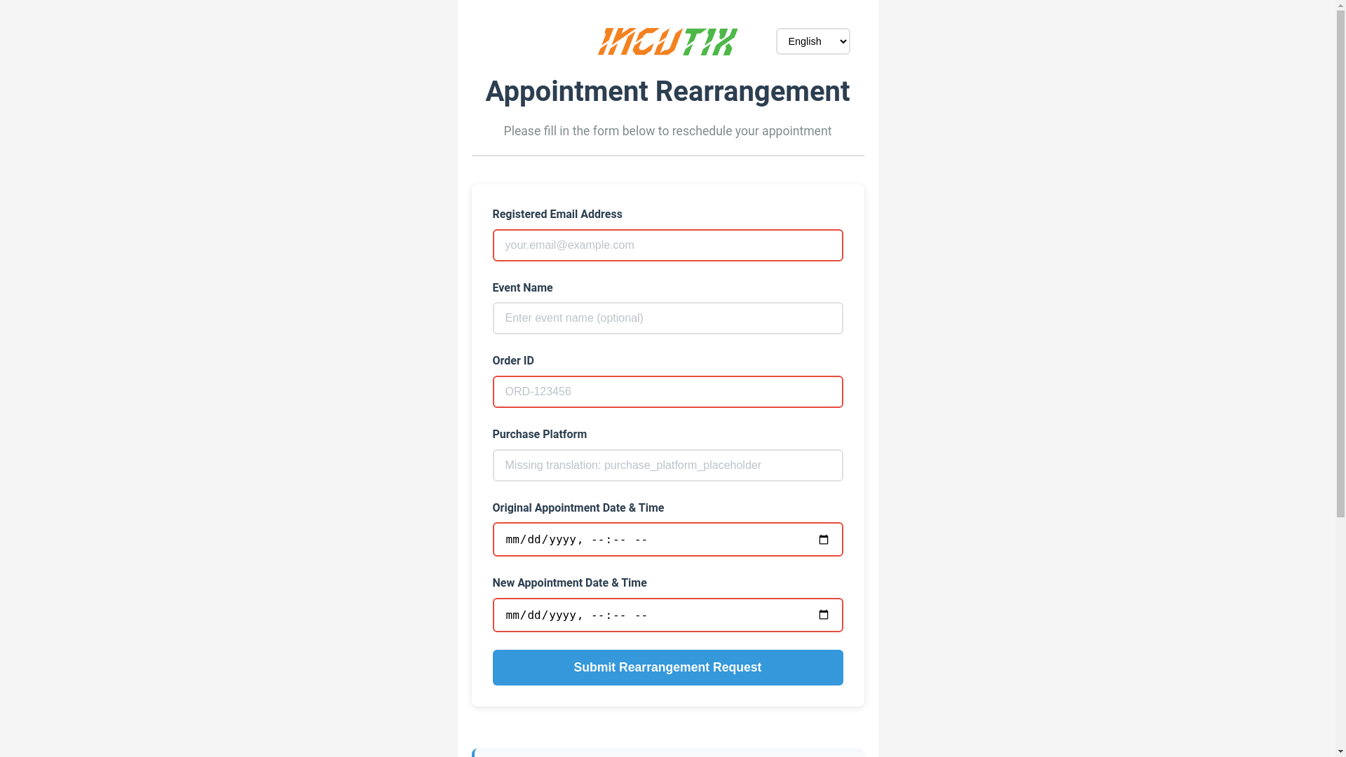 website screenshot of https://appointment-rearrangements.pages.dev/