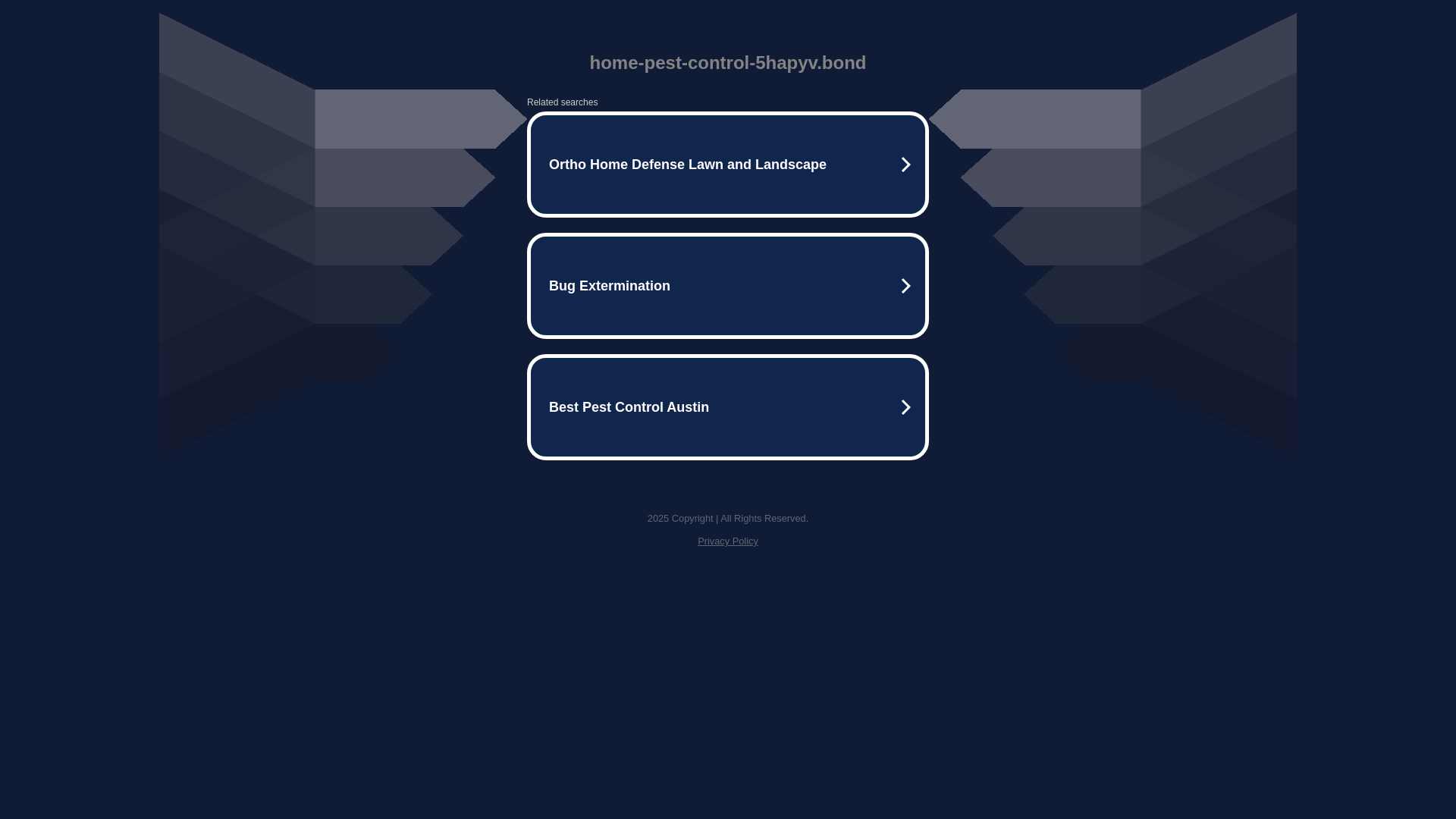 website screenshot of https://home-pest-control-5hapyv.bond/