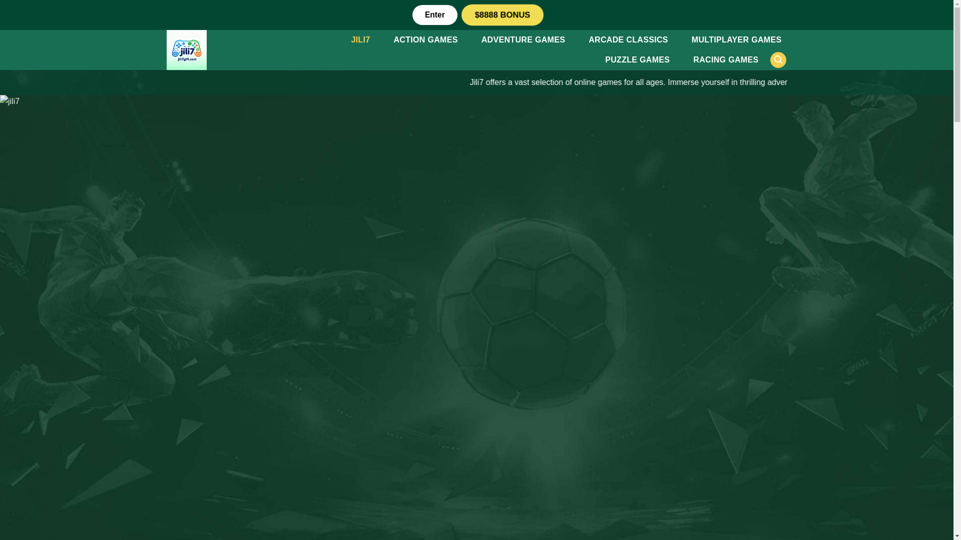 website screenshot of https://jili7gift.com/