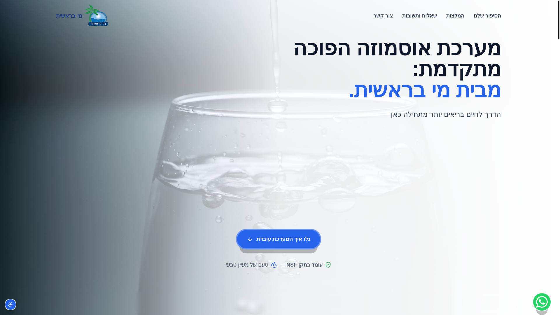 website screenshot of https://reverse-osmosis-landing-ai.pages.dev/