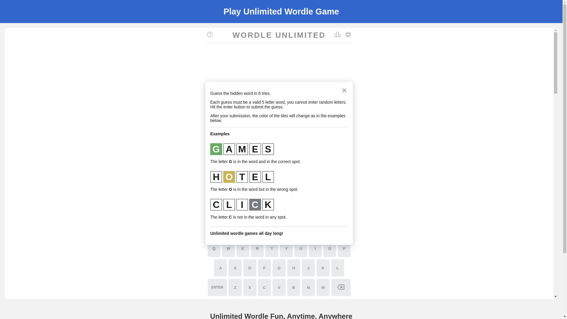website screenshot of https://playunlimitedwordle.pages.dev/