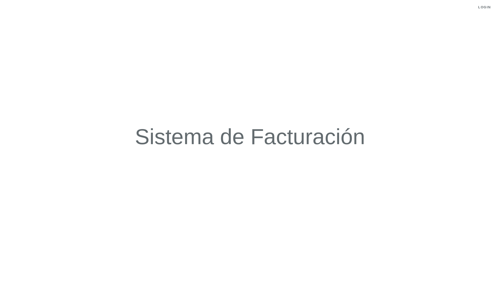 website screenshot of https://facturacionggl.com/