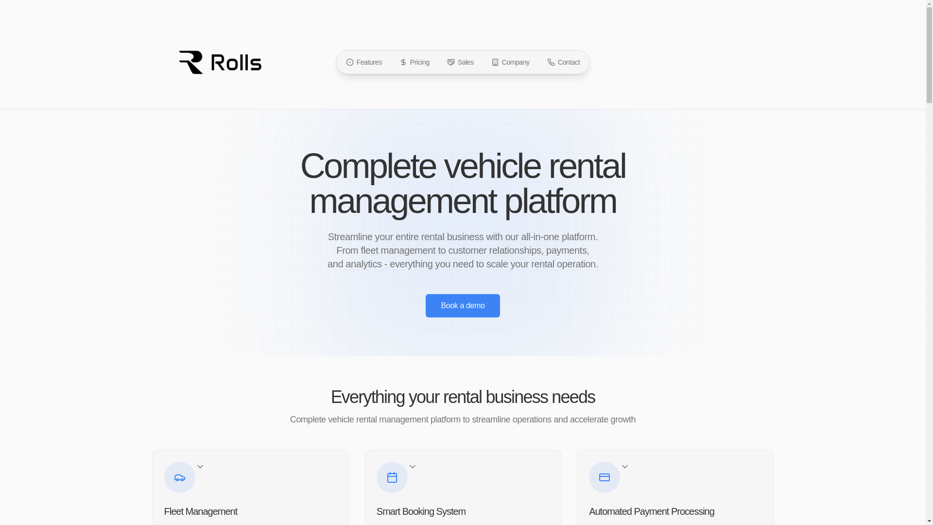 website screenshot of https://rolls-site.pages.dev/