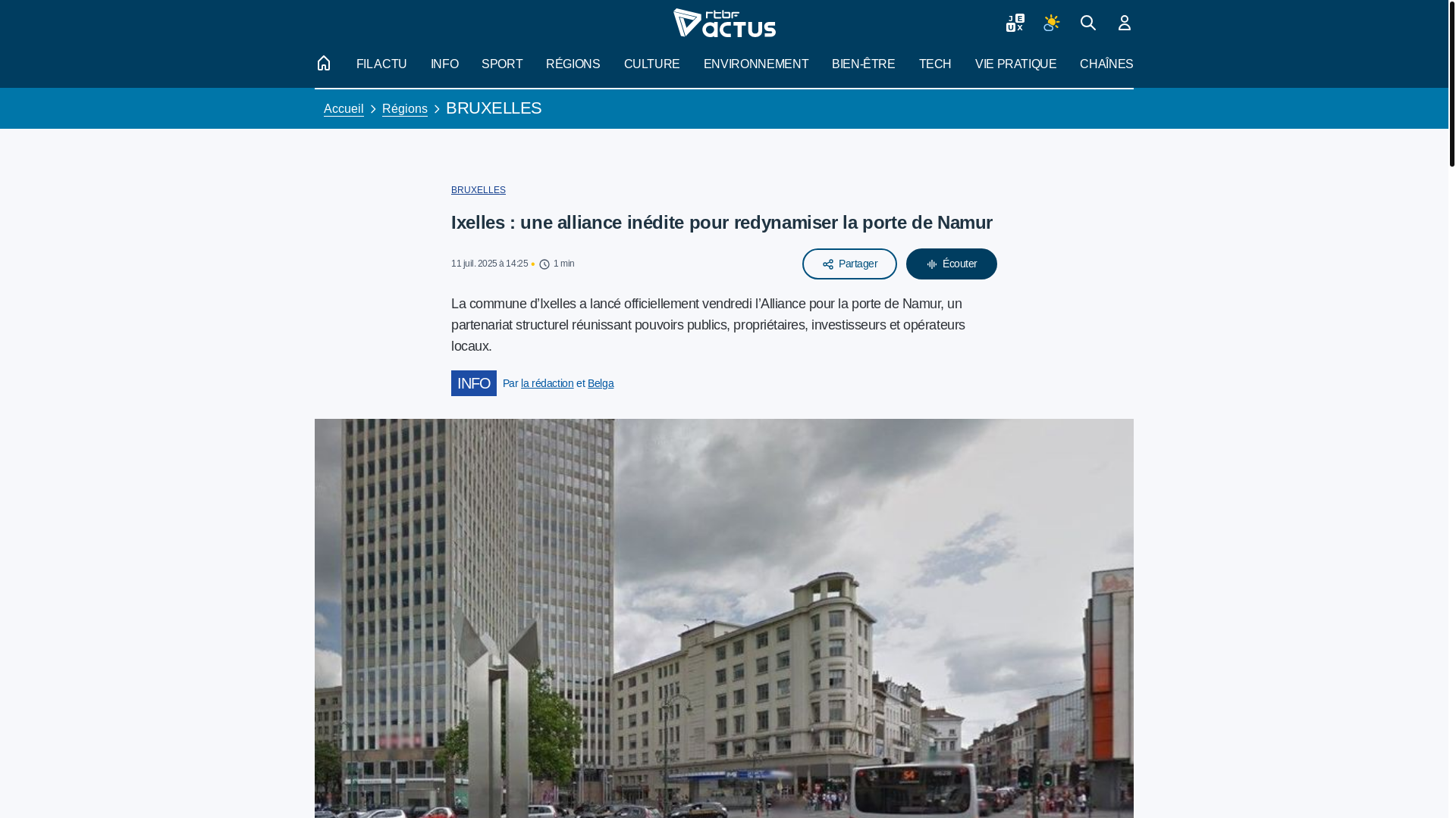website screenshot of https://maportedenamur.be/
